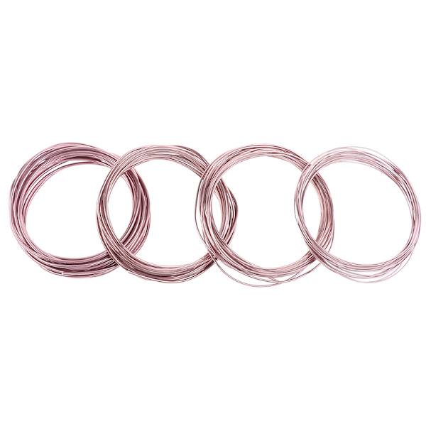 Bonsai Wires Anodiserad Aluminium Bonsai Training Wire Totalt 16,5 Brown 1.5mm