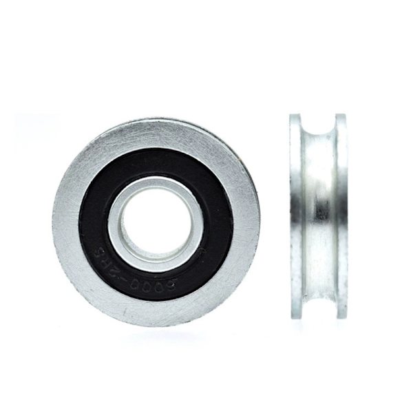 6*33*8mm bærende rund remskive ståltråd over linjeløfting onesize onesize