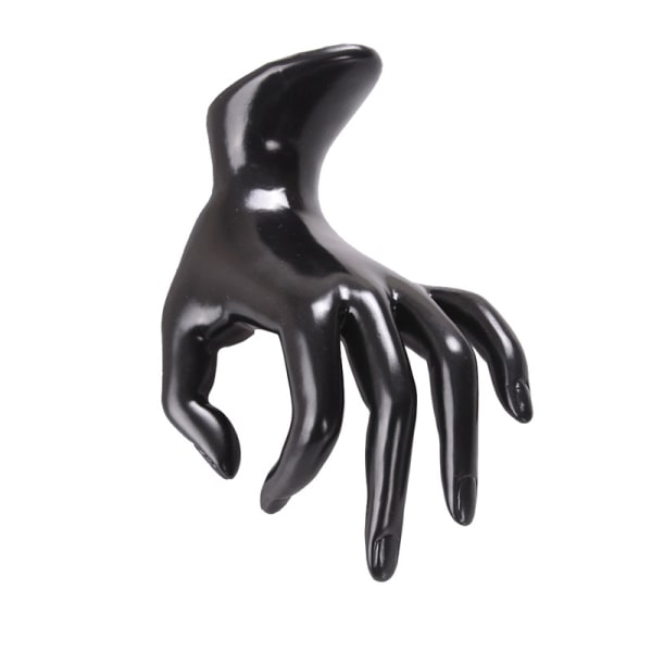 Mannequin OK Hånd Finger Smykker Hanske Ring Armbånd Display Black 1pc