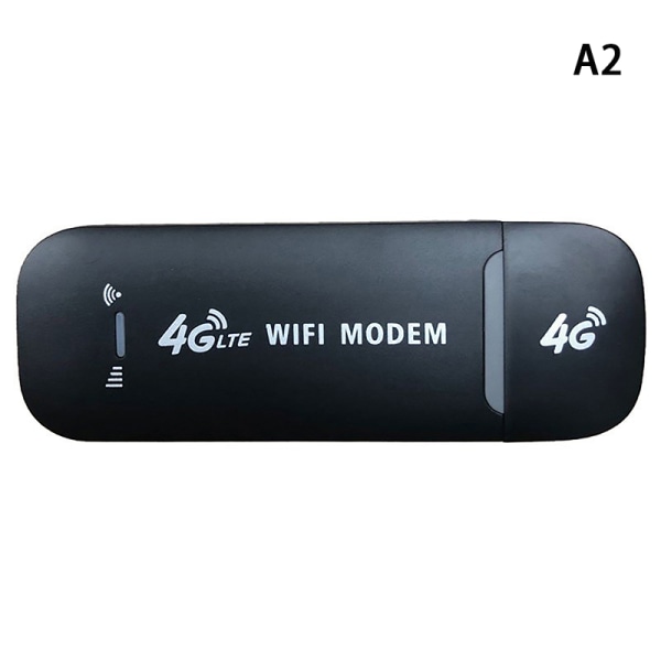 Højkvalitets USB 2,4 GHz 150 Mbps Modem Stick Portable Wireless W Black Onesize