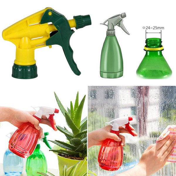 3 STK Kemikalieresistent avtryckarspruta Sprayflaskhuvud Rengör Random 3PCS