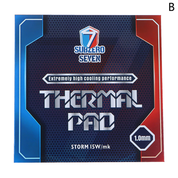 SubZero Seven GP-Ultimate 12,8W/MK Thermal Pad CPU/GPU-grafik B 1mm