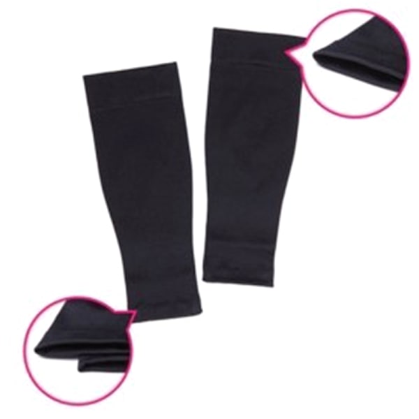 1 par åderbråck Stovepipe Sports Compression Support Soc White