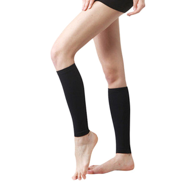 1 par åderbråck Stovepipe Sports Compression Support Soc Black