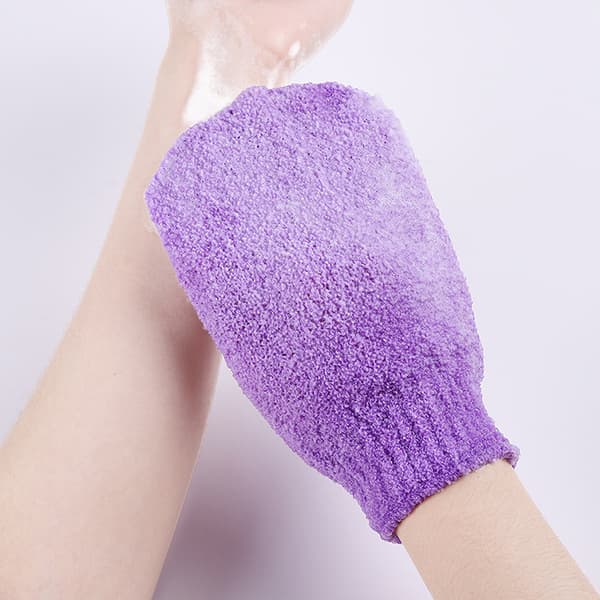 1 st exfolierande spa-badhandskar duschtvål rena badhandskar 9