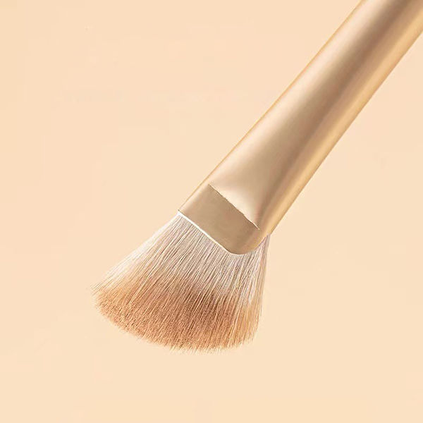 Halvfläktformad Nose Shadow Brush Nose Shadow Brush Beauty Tool White onesize