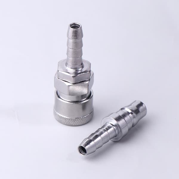 2 stk. pneumatisk fitting SH20 PH20 koblingsstik 8 mm kompressor one size