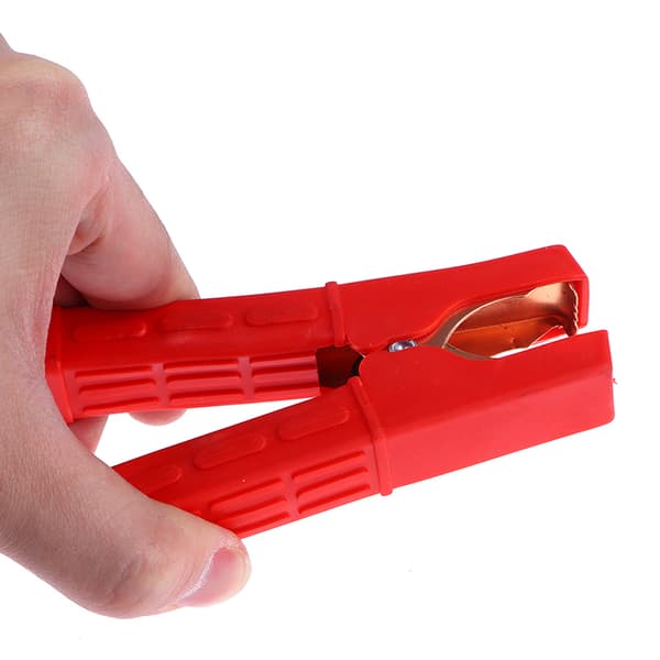 2st 200A Krokodilklämmor Bilbatteri Isolerad Klämma onesize