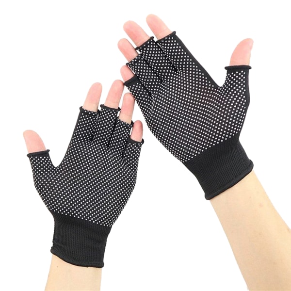 Liukumaton Touch Nylon Gloves Miehet Naiset Summer Outdoor Riding Spo Black One Size