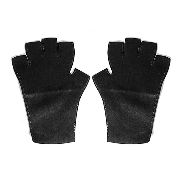 2 stk Anti Uv-stråler Beskyttelseshansker Spikerhansker Led Lampe Nail Uv P A onesize