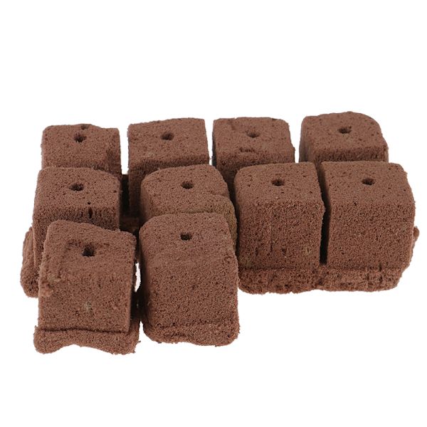 10st rockwool hydroponics odlar startkuber Brown One Size