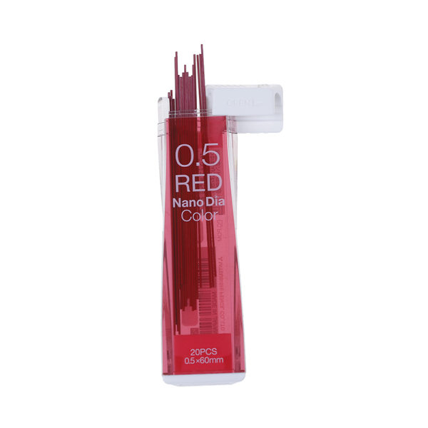 0,5 mm farvet mekanisk blyantsmaling speciel mekanisk pen Red one size