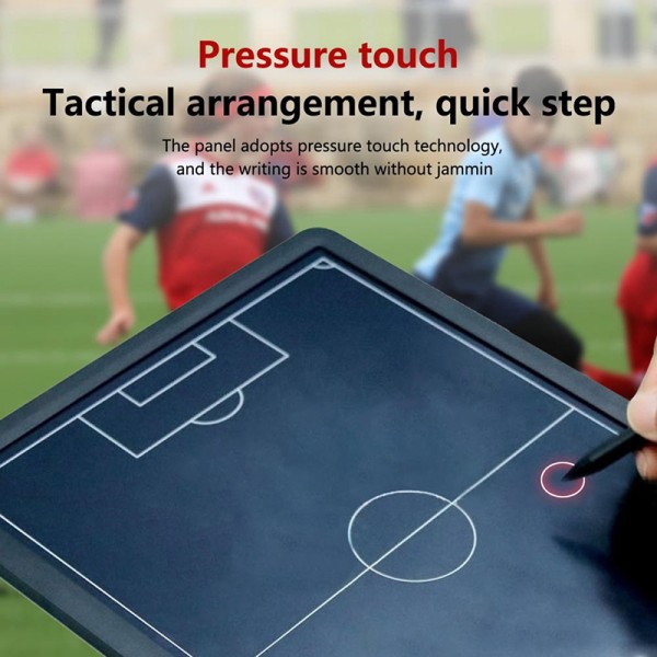 Football Premium Electronic Coach Board 15-tums LCD-stortåg Football 15in