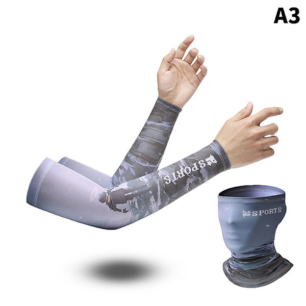 Kesäjäähdytysvarren hihat cover pään kasvot kaulaputken set A3 A pair