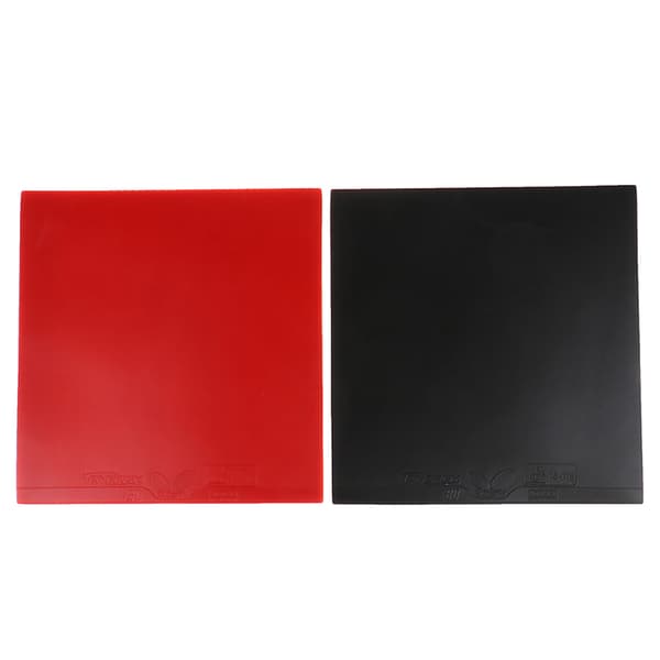 1st Butterfly T80 Ping Pong gummisvamp 2,1 mm omvänt lim Tr Red one size