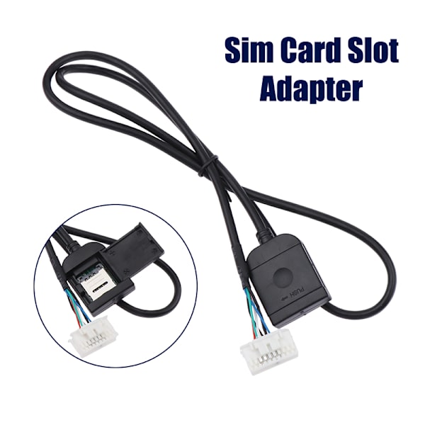 SIM-kortplatsadapter för Android Multimedia GPS 4G 20-stiftskabel one size