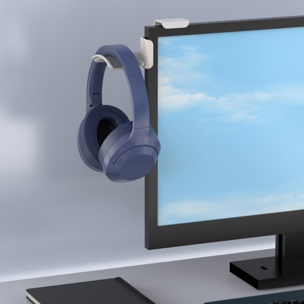 Hörlurshållare PC Skärmhängare Väggkrok Hörlursställ A2