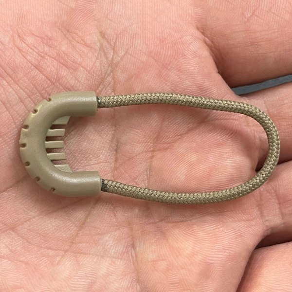 10 Stk EDC Multi-purpose Zip Lynlås Trækker Snorreb Til Outdoo Army green onesize