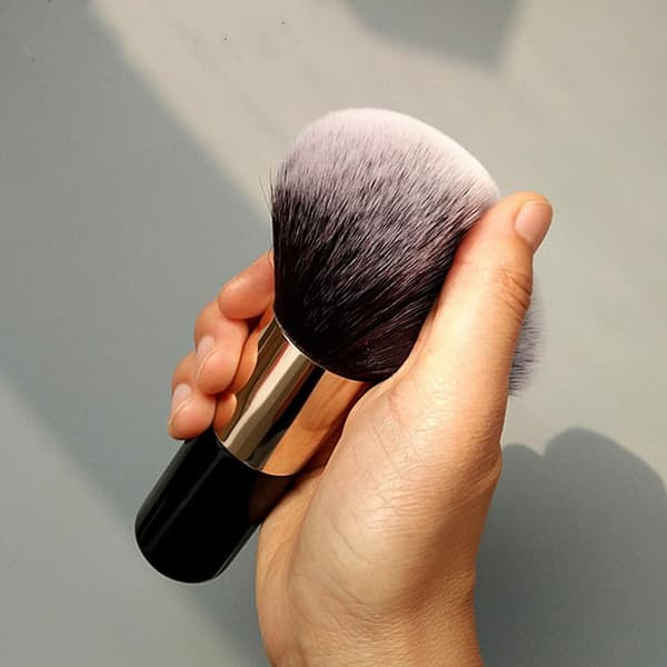 1kpl Big Size Makeup Brushes Foundation Powder Face Blush Brush Black one size