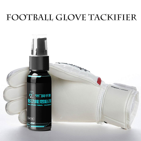 Keeperhansker Glu Sticky Football Soccer Keeper Formula black 30ml