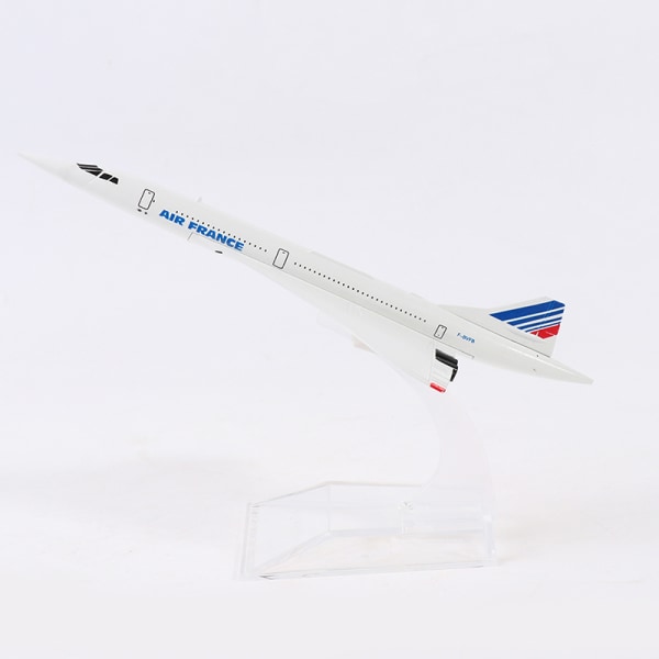 16 cm Air France Concorde Supersonic Jet Airplane Aircraft Airp White one size