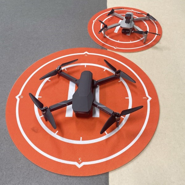 Pad Kudde Vikbar filt Parkeringsförkläde Tillbehör Orange 60CM