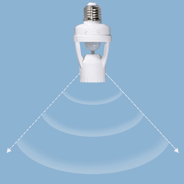 E27 Kierreinen induktiolampun pidike E27 LED-anturikytkin E27 Turvallinen E27 one size