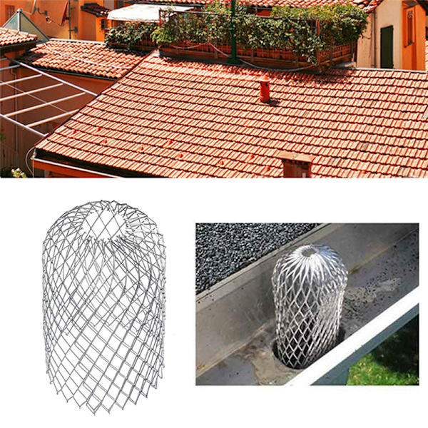 8st Takränneskyddsfilter Expand Aluminiumfiltersil Silver 8pcs