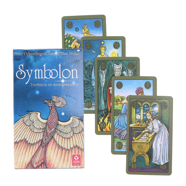Symbolon Deck Oracle Cards Tarot Cards Party Prophecy Divinatio Multicolor one size