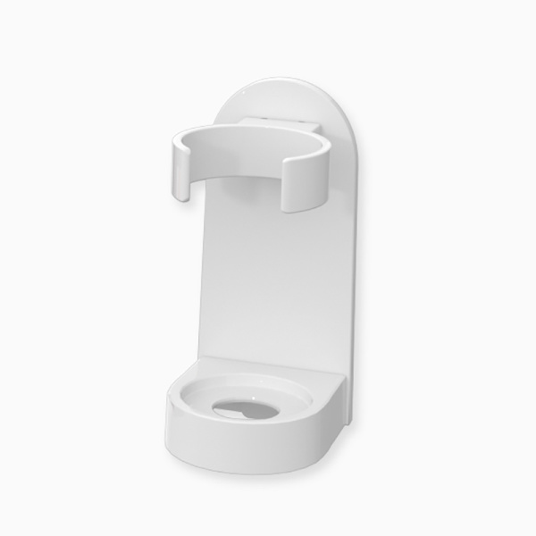 Tandborstställsställ Organizer Elektrisk tandborste Väggmonterad white one size