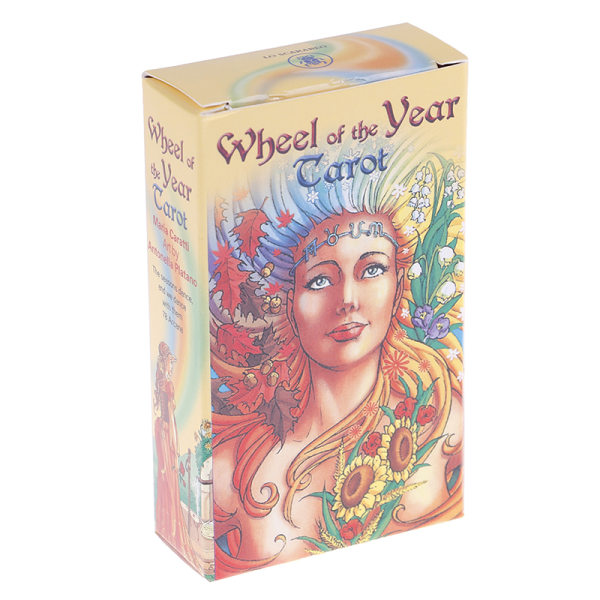 78 Wheel the Year Tarot Cards Deck Mystisk spådomsperson Multicolor one size