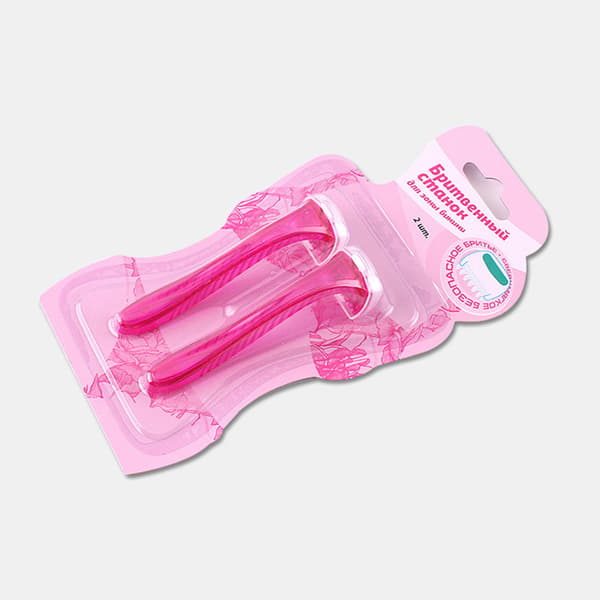 2 stk. Lady Bikini Razor Shaver Private Body Trimmer Professionel onesize