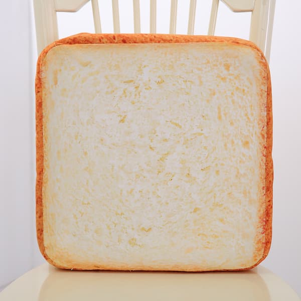 Bröd Katter Säng Toast Bröd Slice Style Pet Mats Kudde Soft Wa Color 40*40*7CM