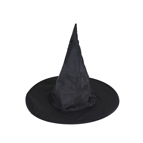 6 st Halloween häxhatt för kvinnor svart häxhatt för Halloween black 6pcs