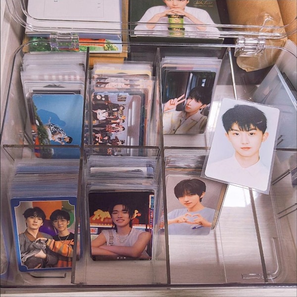 Kpop Fotocard Oppbevaringsboks Fotocard Organizer Rom A1