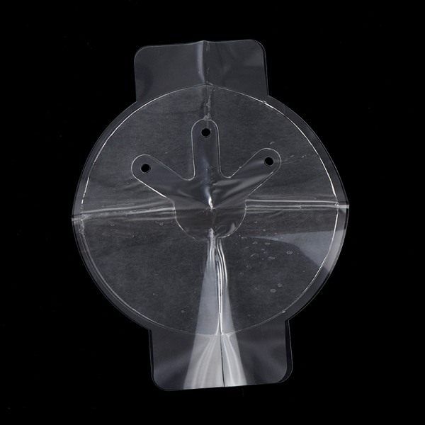 1Pc Vent Chest Seal Okklusiv selvklebende bandasje for åpen brystkasse Transparent Onesize
