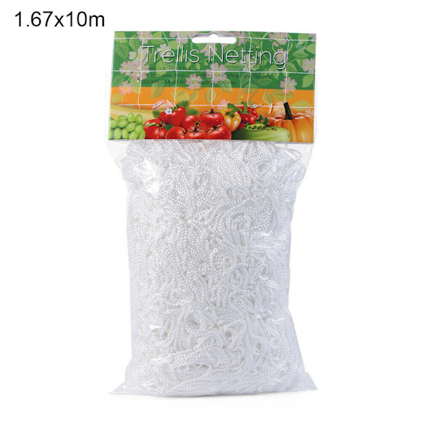 Have Klatrenet Hegn Trellis Net Støtte Klatre Cre White 5m