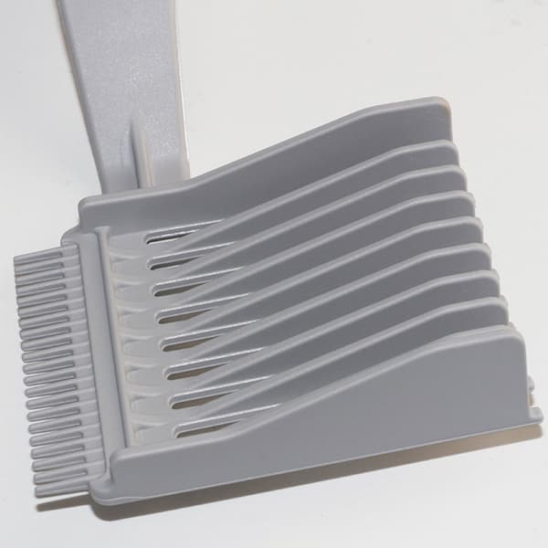 Barber Hårting Buet Posisjonering Kam Styling Hårklipper C Gray onesize