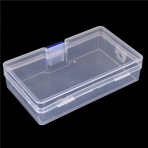 Plast klare dele Opbevaringsboks Smykker Craft Container Organiz 0