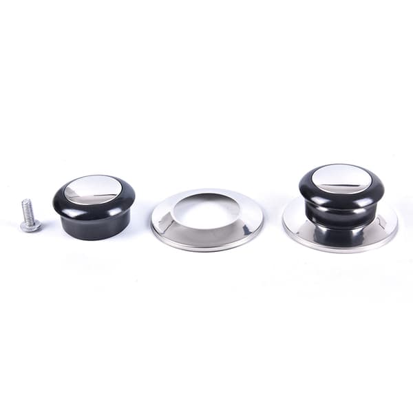 1st Universal Replacement Köksredskap Cover Pan Lock Lock Gr Black onesize