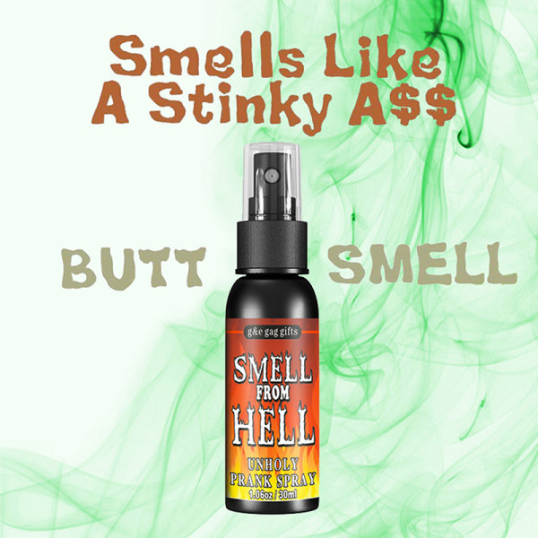 30 ml prank-nyheter Toy Gag Joke Liquid Fart Spray Can Stink B Bomb smell C