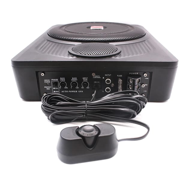 Bilförstärkare Tuner Controller Subwoofer Fjärrvolymjustering Black