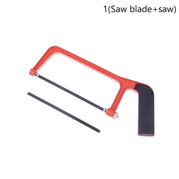 6 tums mini hem liten handsåg justerbar träbearbetningssåg med red Saw blade saw