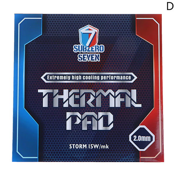 SubZero Seven GP-Ultimate 12.8W/MK Thermal Pad CPU/GPU Graphics D 2mm