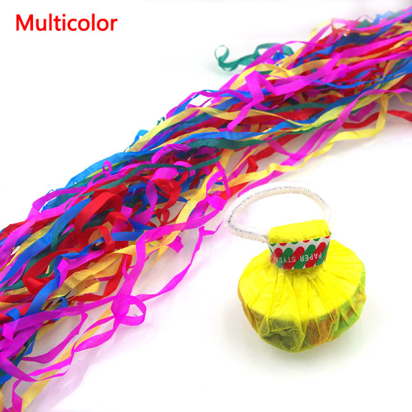 Kasta streamers 30 trådar magic trick Spindeltråd Magic Sta Multicolor one size