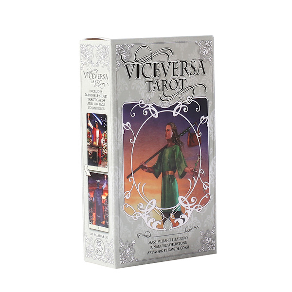 78 kpl Vice Versa Tarot -sarja Tarot-kortit Oracle Deck -perhejuhlat Multicolor one size