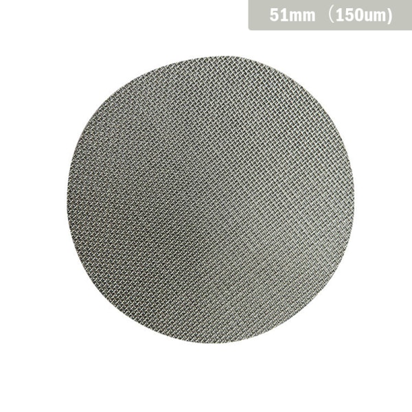 51/53.5/58.5mm kontaktikiekkosuodatin mesh kahvihine Universall silver 51mm（150um)