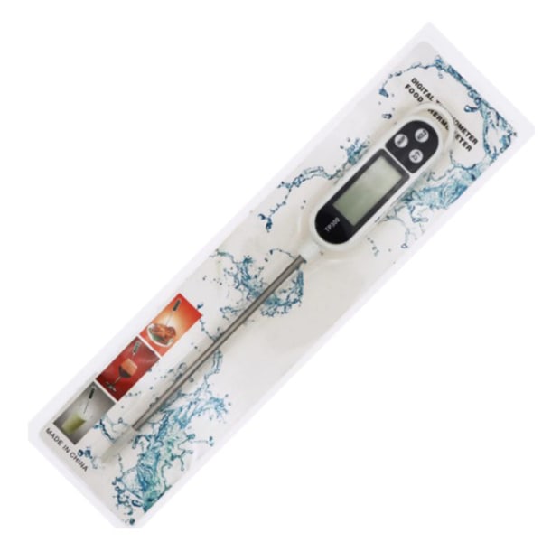 1 stk Kjøtttermometer Digitalt BBQ-termometer Elektronisk matlaging A One Size