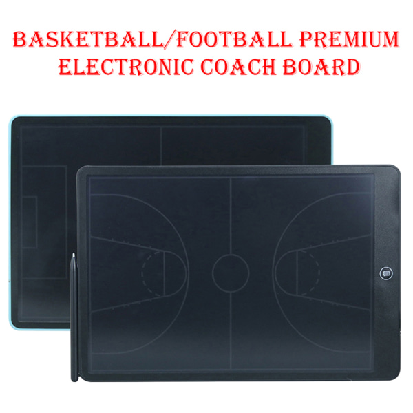 Football Premium Electronic Coach Board 15-tums LCD-stortåg Football 15in