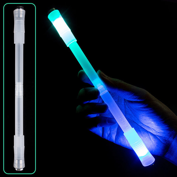 Anti-skli Komfortable Pen Flash Roterende Gaming Gel Penner med L White One Size